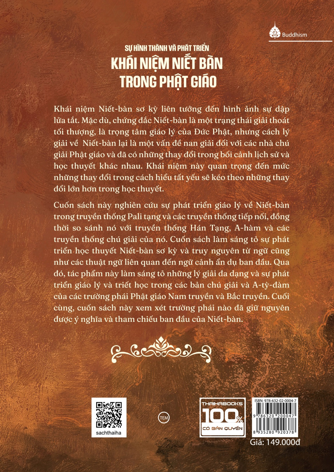 Sách - Sự hình thành và phát triển khái niệm Niết bàn trong Phật giáo