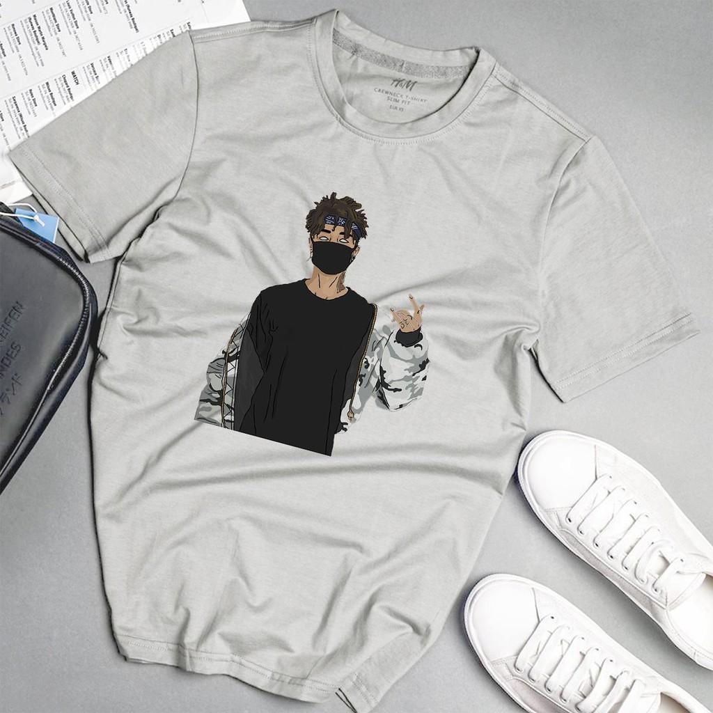 Áo phông nam độc lạ chất phong cách unisex màu xám