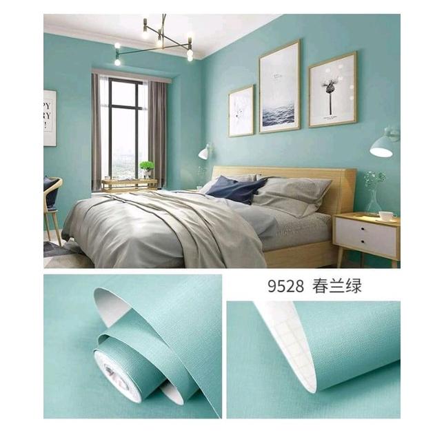 10m Giấy dán tường đơn sắc, nhiều màu.
