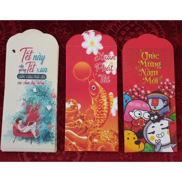 Combo 3 bộ BAO LÌ XÌ 2020