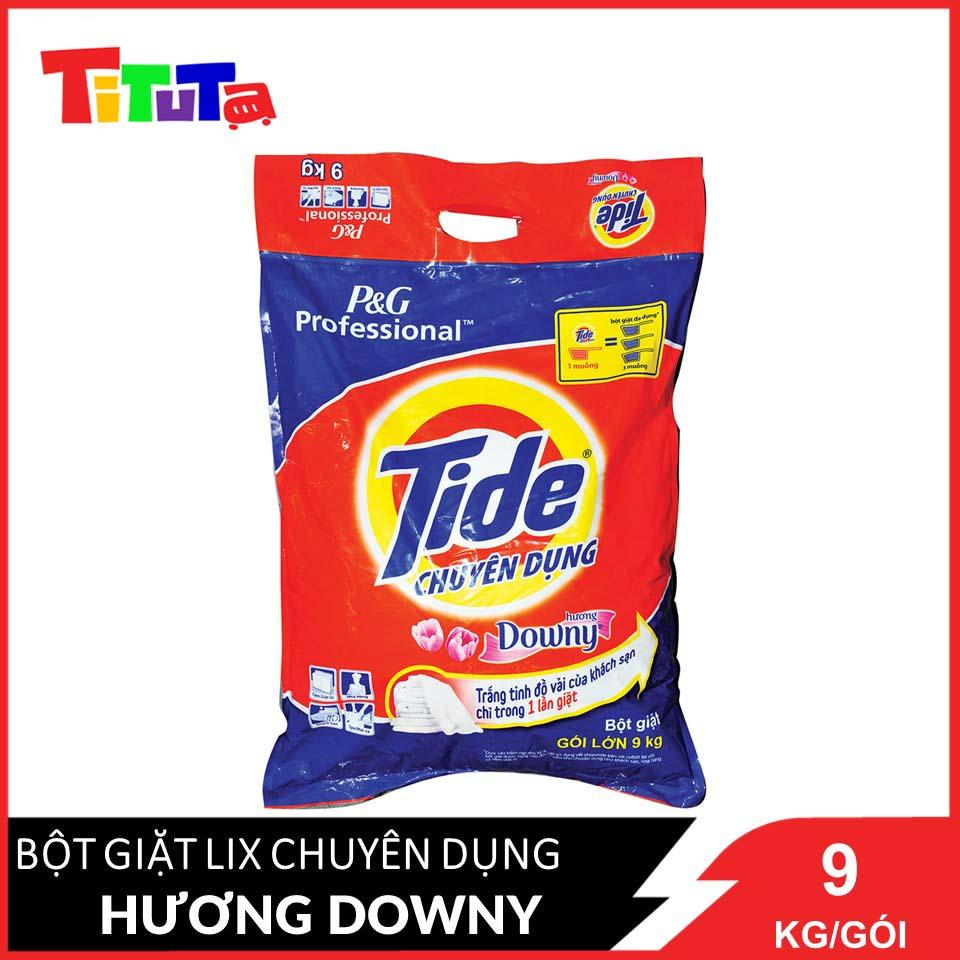 Bột giặt Tide Trắng sạch chuyên dụng Downy 9KG