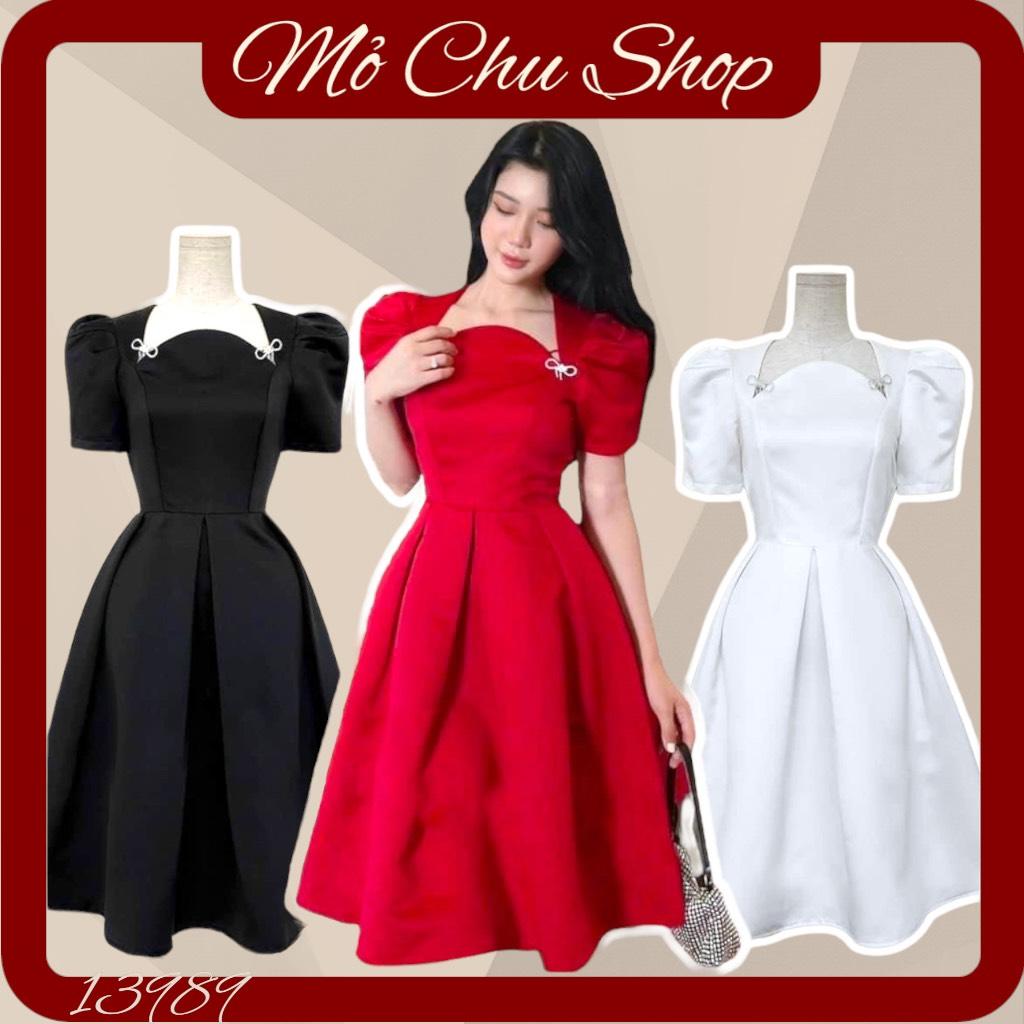 ĐẦM XÒE TAPTA TAY PHỒNG ĐÍNH TAG  13989