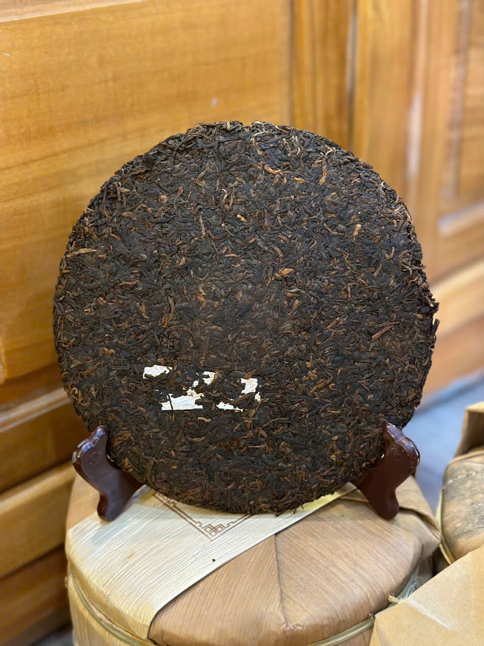BÁNH TRÀ PHỔ NHĨ CHÍN "CUNG ĐÌNH" - 357G - HỖ TRỢ TIÊU HÓA - CẢI THIỆN GIẤC NGỦ - SHU PUERH