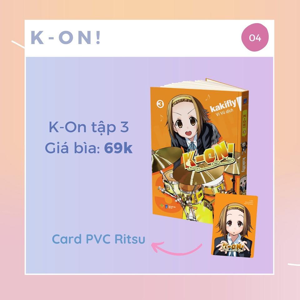 Sách K-On ! - Bản Quyền