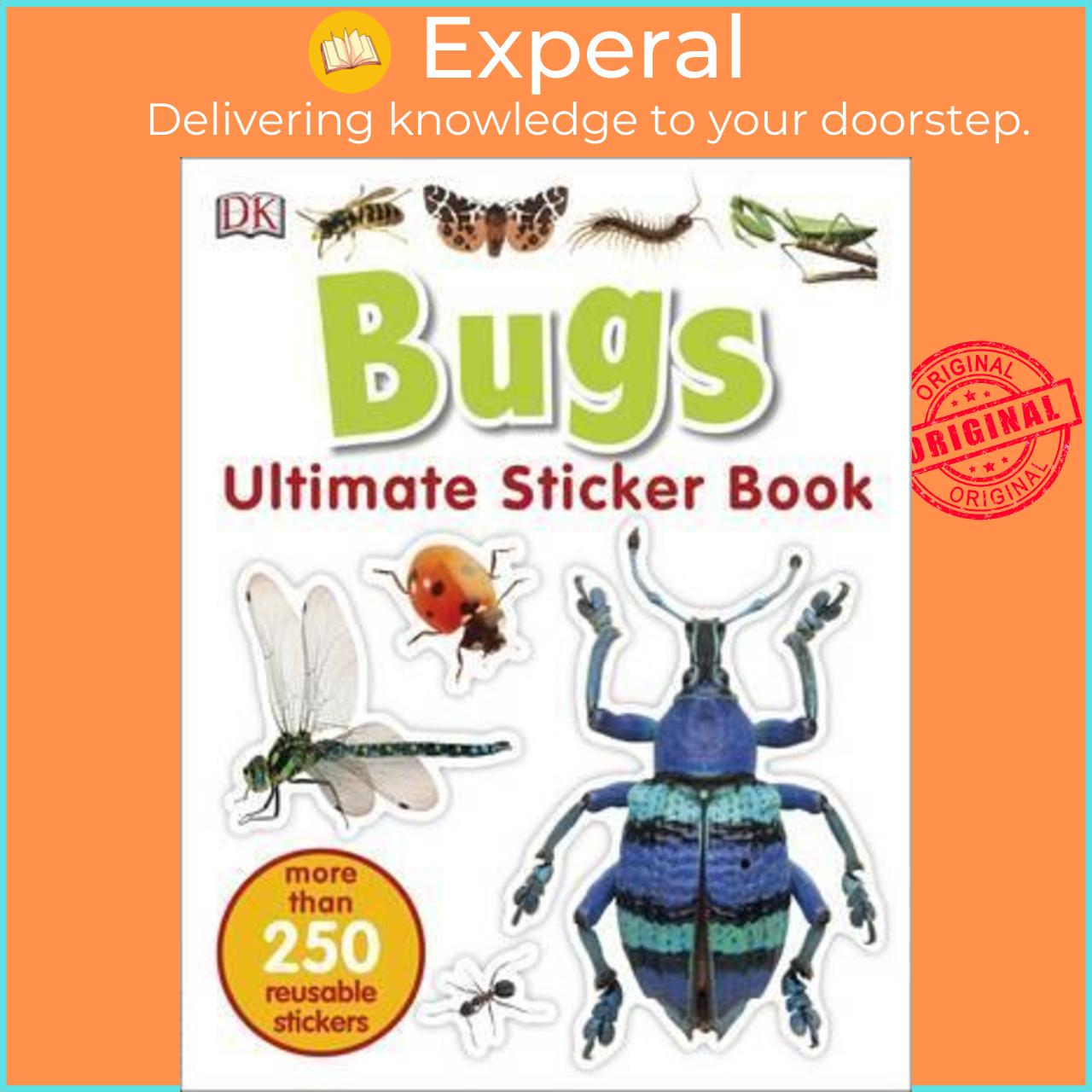 Sách - Bugs Ultimate Sticker Book by DK (UK edition, paperback)