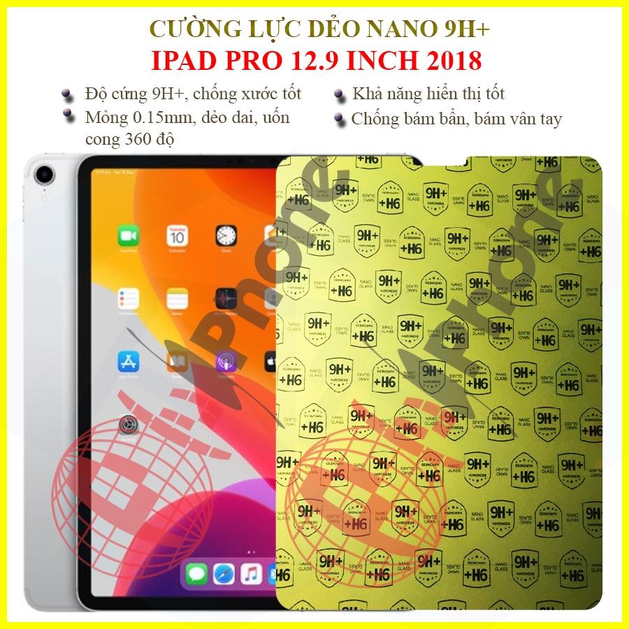 Dán cường lực dẻo nano dành cho iPad Pro 12.9 inch 2018