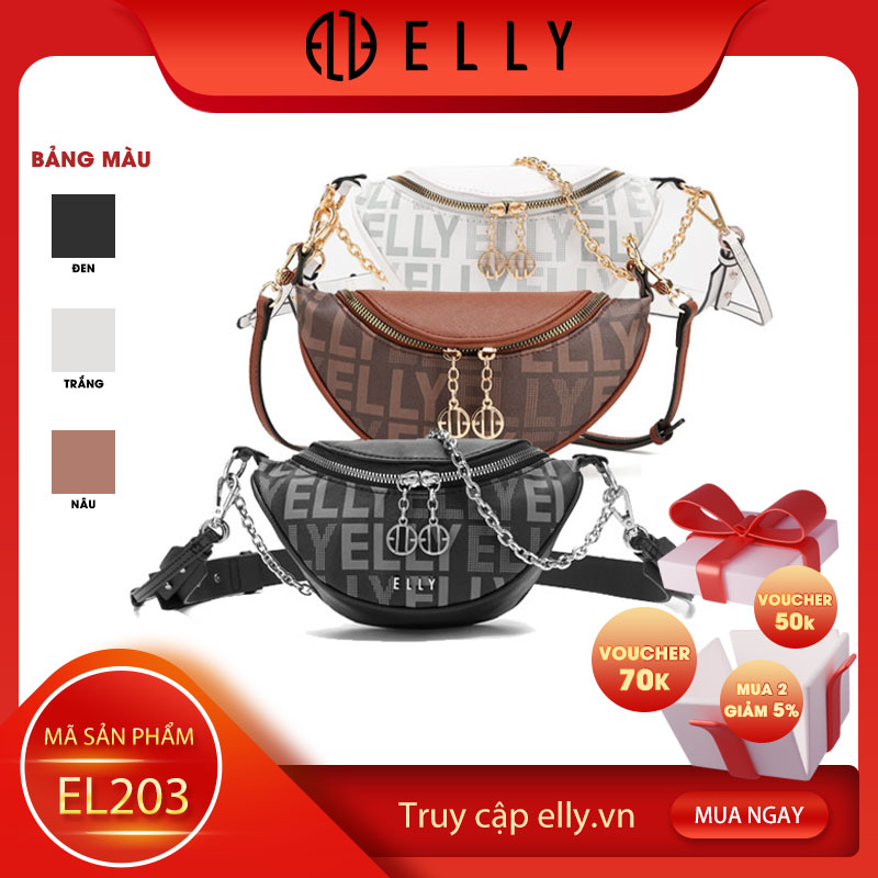 Túi xách nữ MONOGRAM CANVAS ELLY – EL203