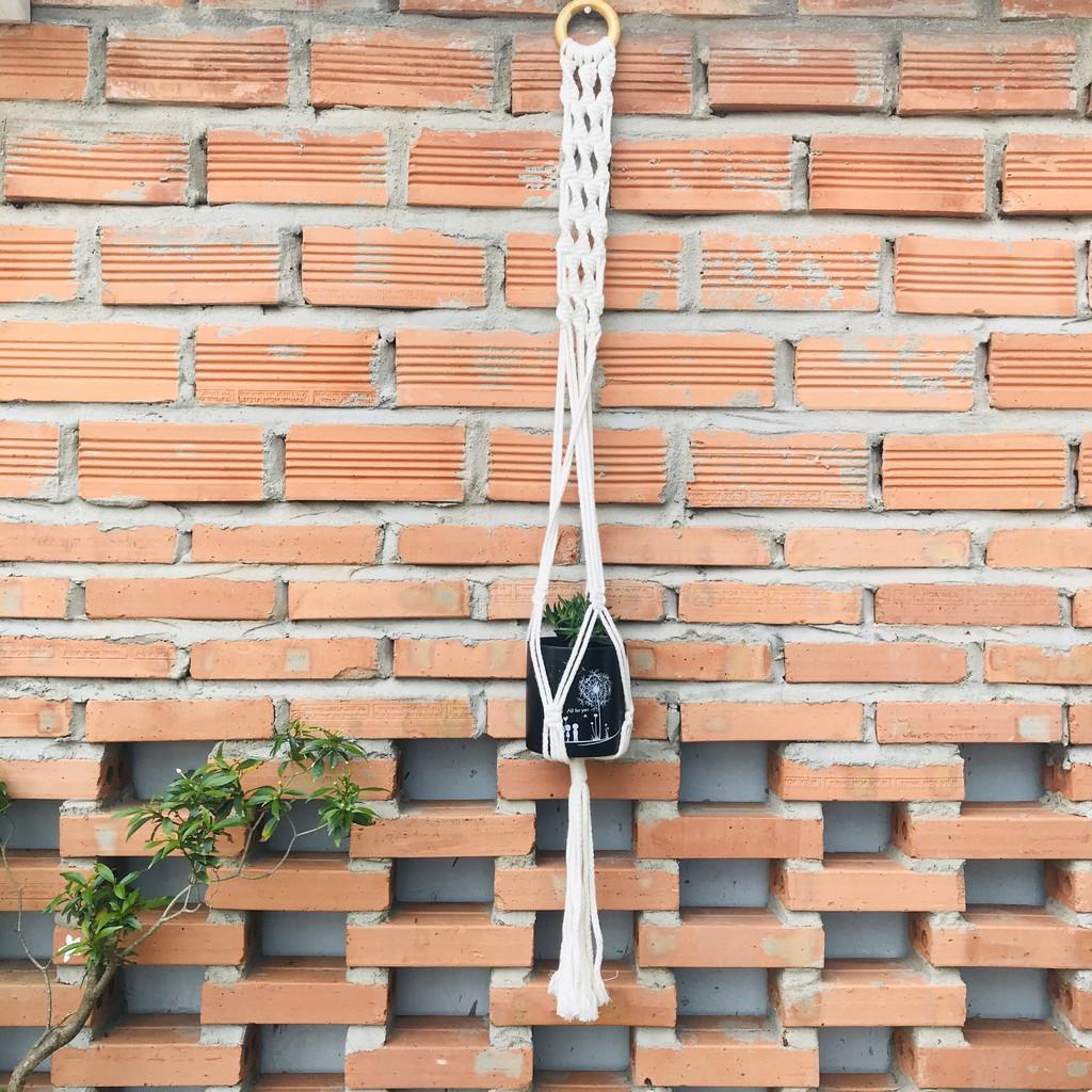 Dây treo chậu cây Macrame