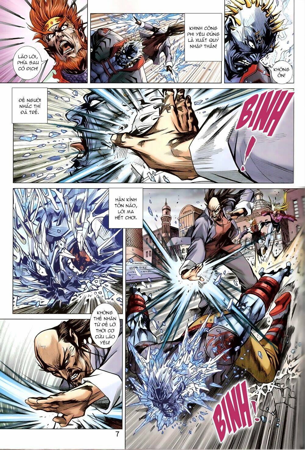 tân tác long hổ môn chapter 820 6