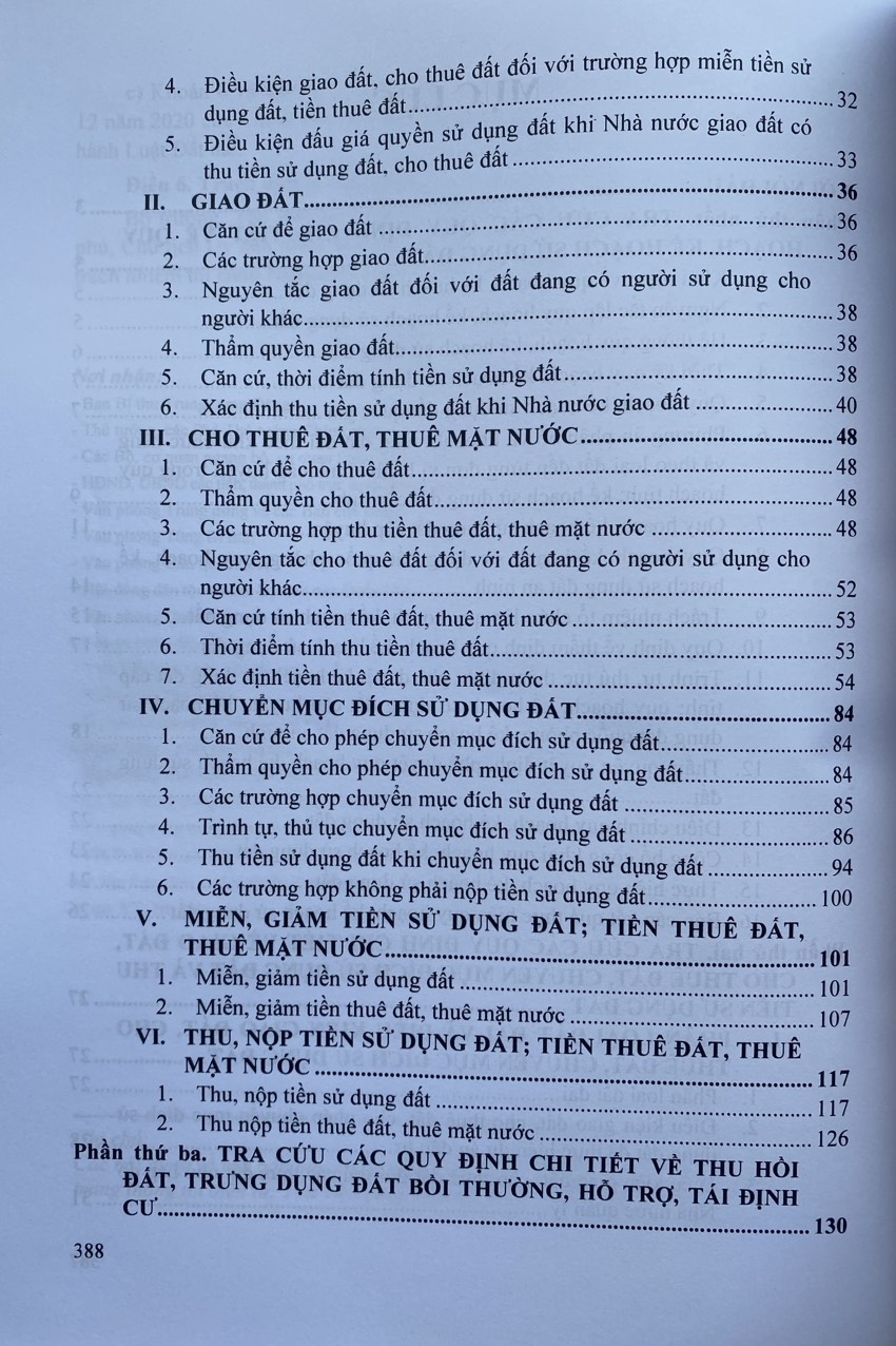 Tra cứu các quy định chi tiết và hướng dẫn thi hành Luật đất đai ( áp dụng từ ngày 20/5/2023 )