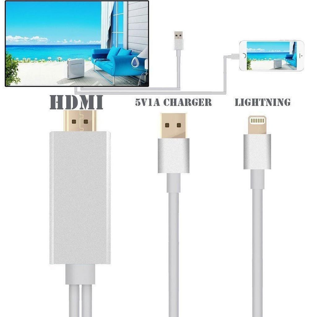 Cáp HDTV CABLE cổng 2 chiều Lighting to HDMI A5-01 cho IOS