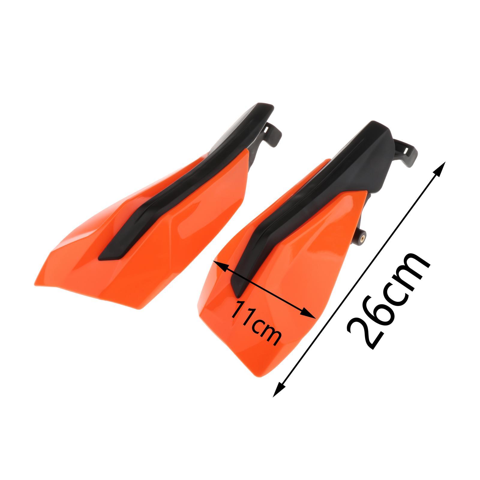 Motorcycle Handguard Shield Windshield for SX SXF EXCF 50 65 85 125 Orange