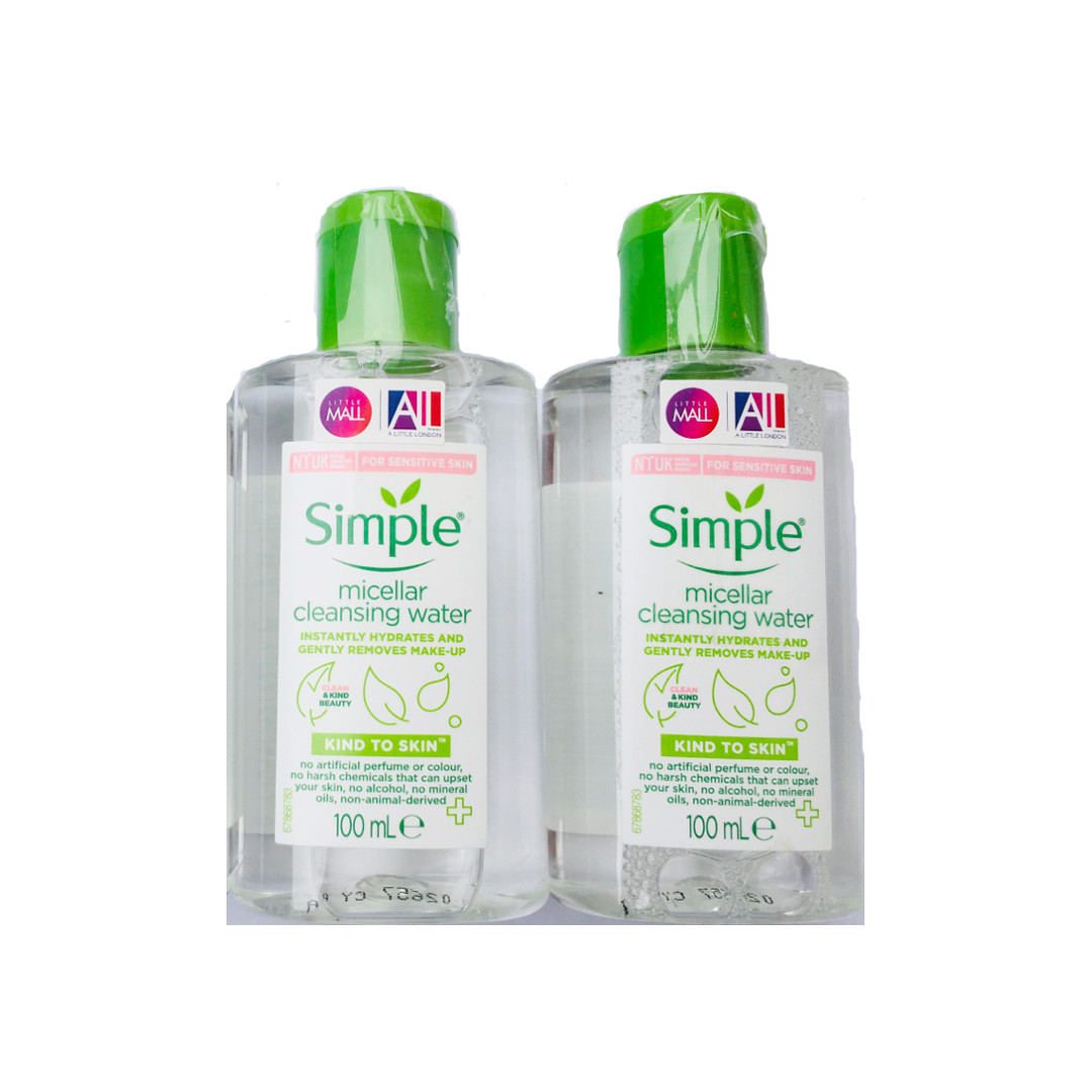 Nước tẩy trang Simple Kind To Skin Micellar Cleansing Water 100ml (Bill Anh)