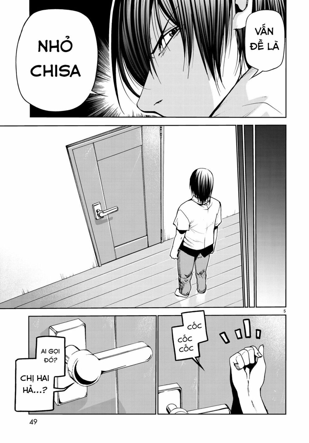 cô gái thích lặn - grand blue chapter 45 5