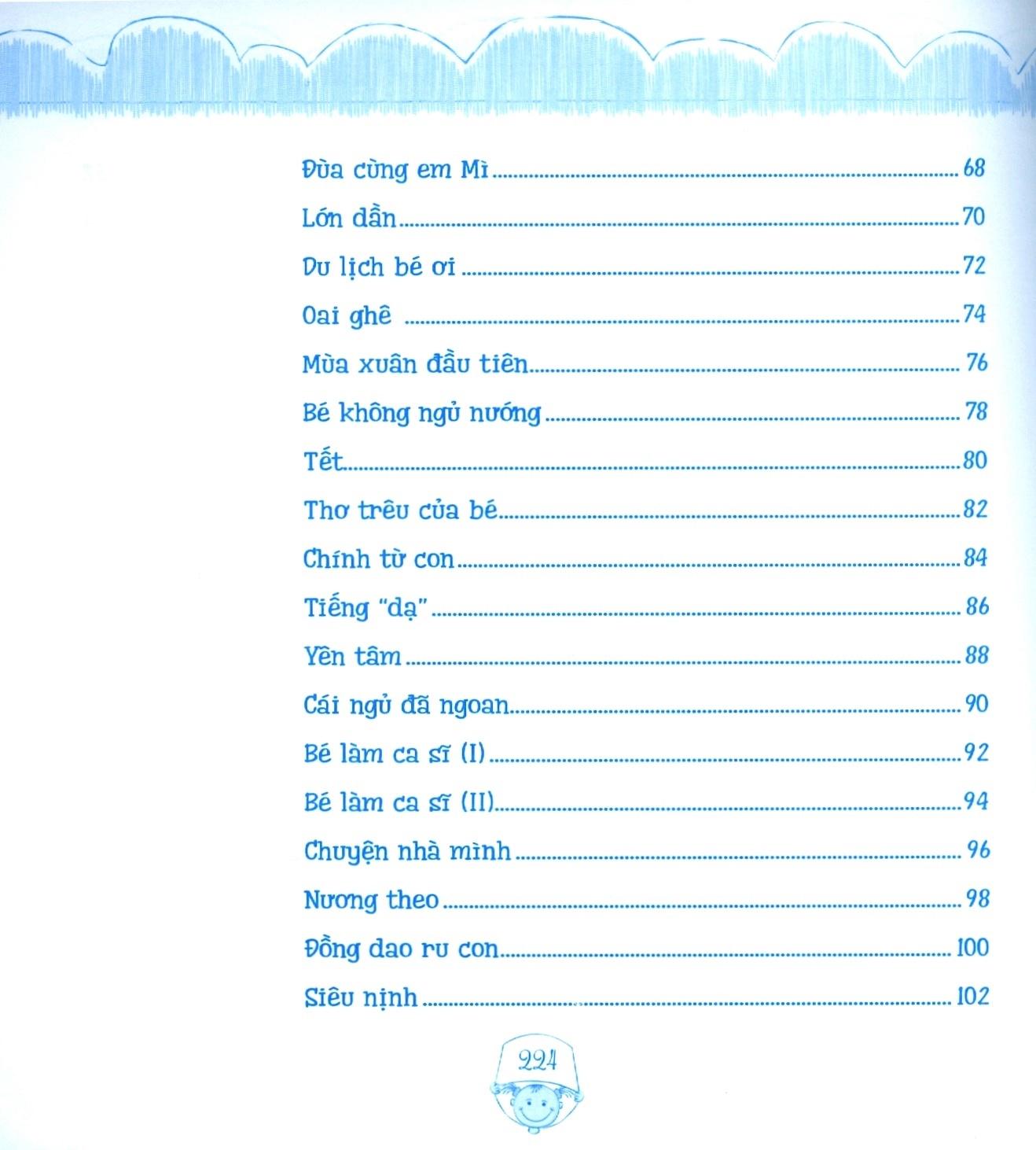 Chào thế giới bây giờ con đã đến 