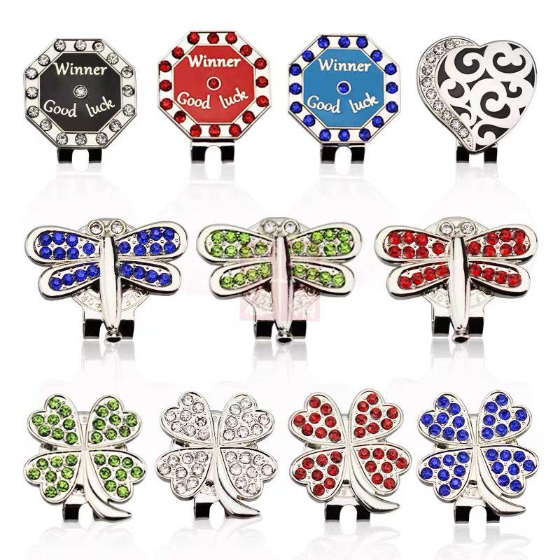 Mác bóng golf clip marker đánh dấu vị trí loại đẹp kẹp nam châm 1 Chiếc MB016
