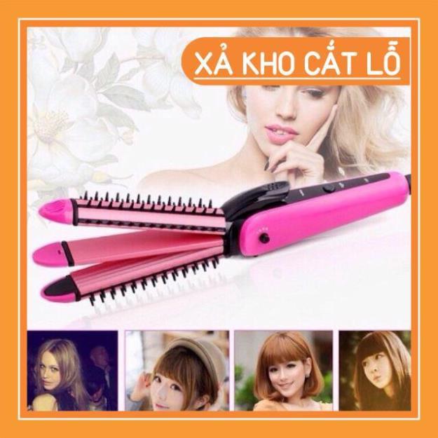 Lược điện No.v.a 8890 3 chức năng uốn duỗi dập xù