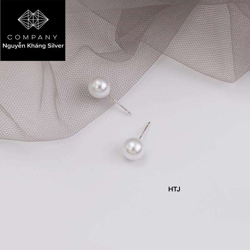 1 ĐÔI NỤ TAI BẠC GẮN TRAI