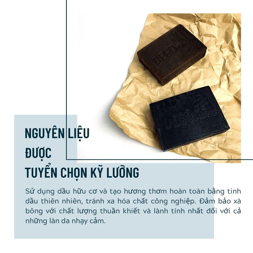 Hình ảnh Xà bông thiên nhiên than tre DEGO PHARMA 100G - Sáng Da Mờ Thâm