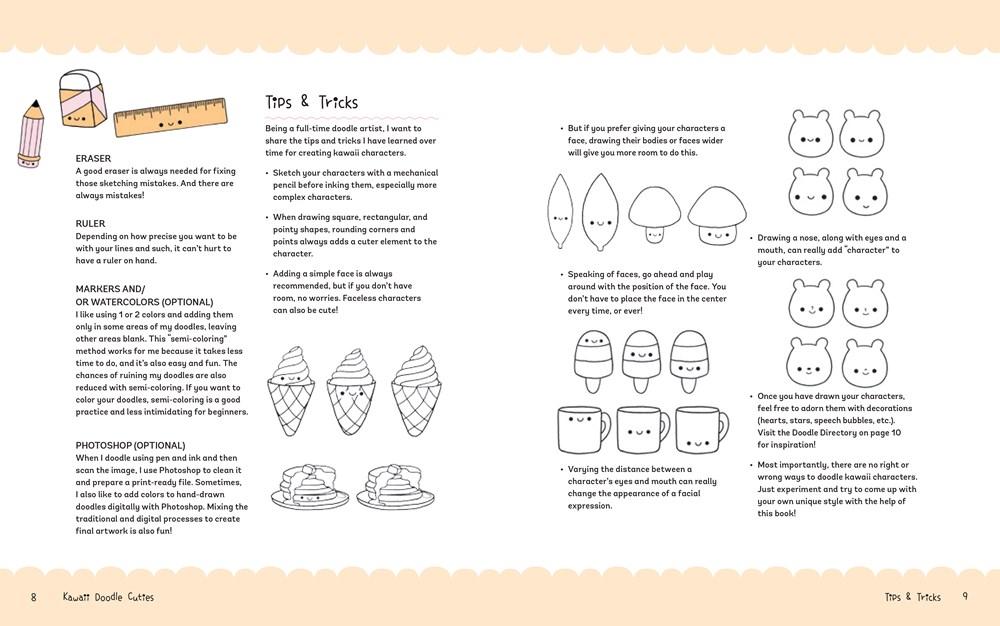 Sách - Mini Kawaii Doodle Cuties: Volume 4 : Sketching Super-Cute Stuff from Aroun by Pic Candle