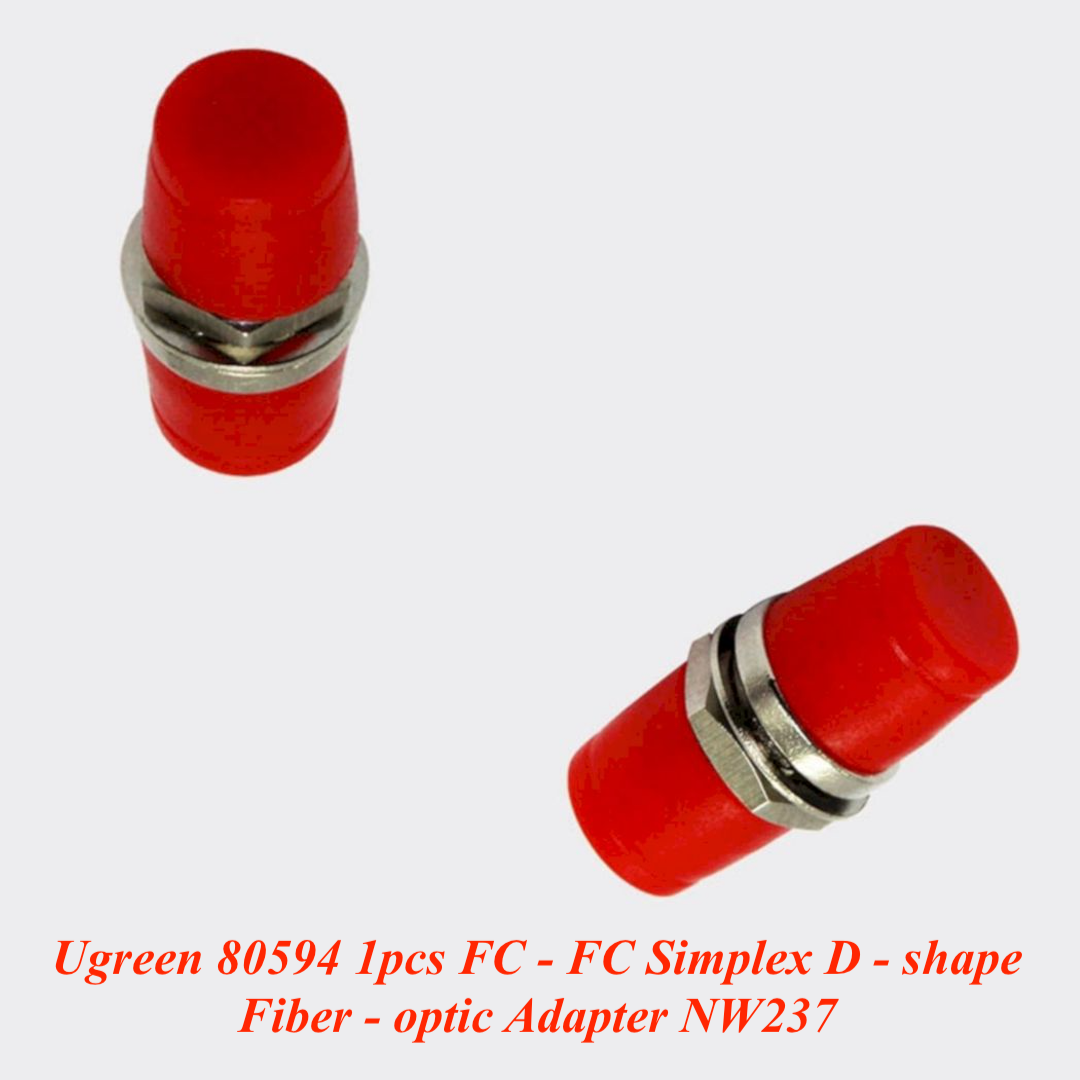 Ugreen UG80594NW237TK 1pcs FC - FC Simplex D Bộ chuyển đổi quang - HÀNG CHÍNH HÃNG