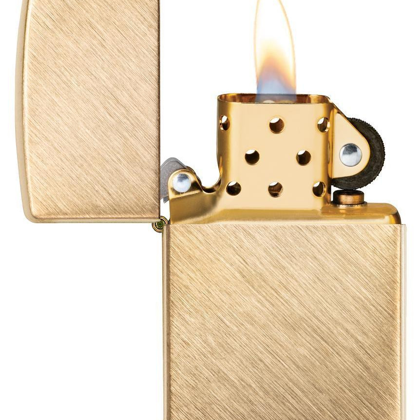 Bật Lửa Zippo Herringbone Sweep Brass 29830