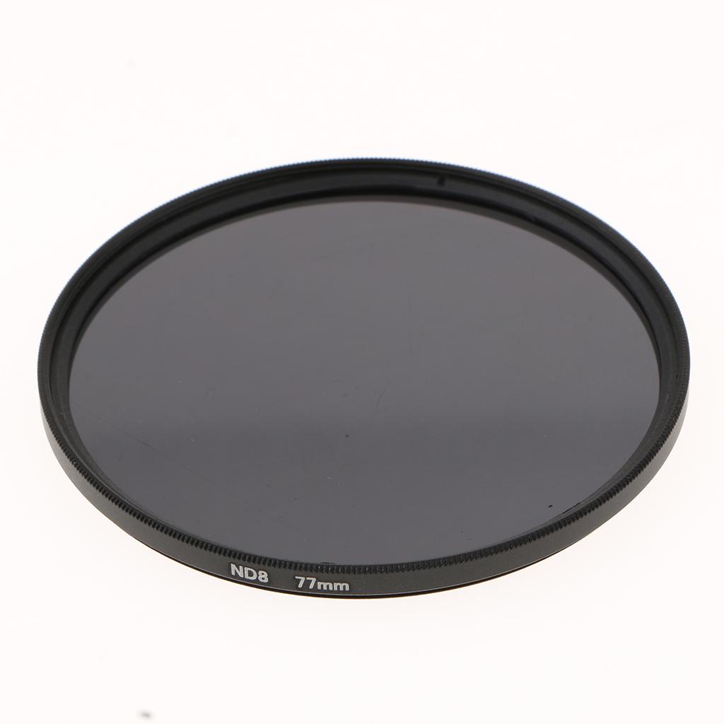 77mm Kỹ Thuật Số Bộ Lọc TIA UV, CPL/Tròn Polarising, ND8 với Túi Bảo Quản