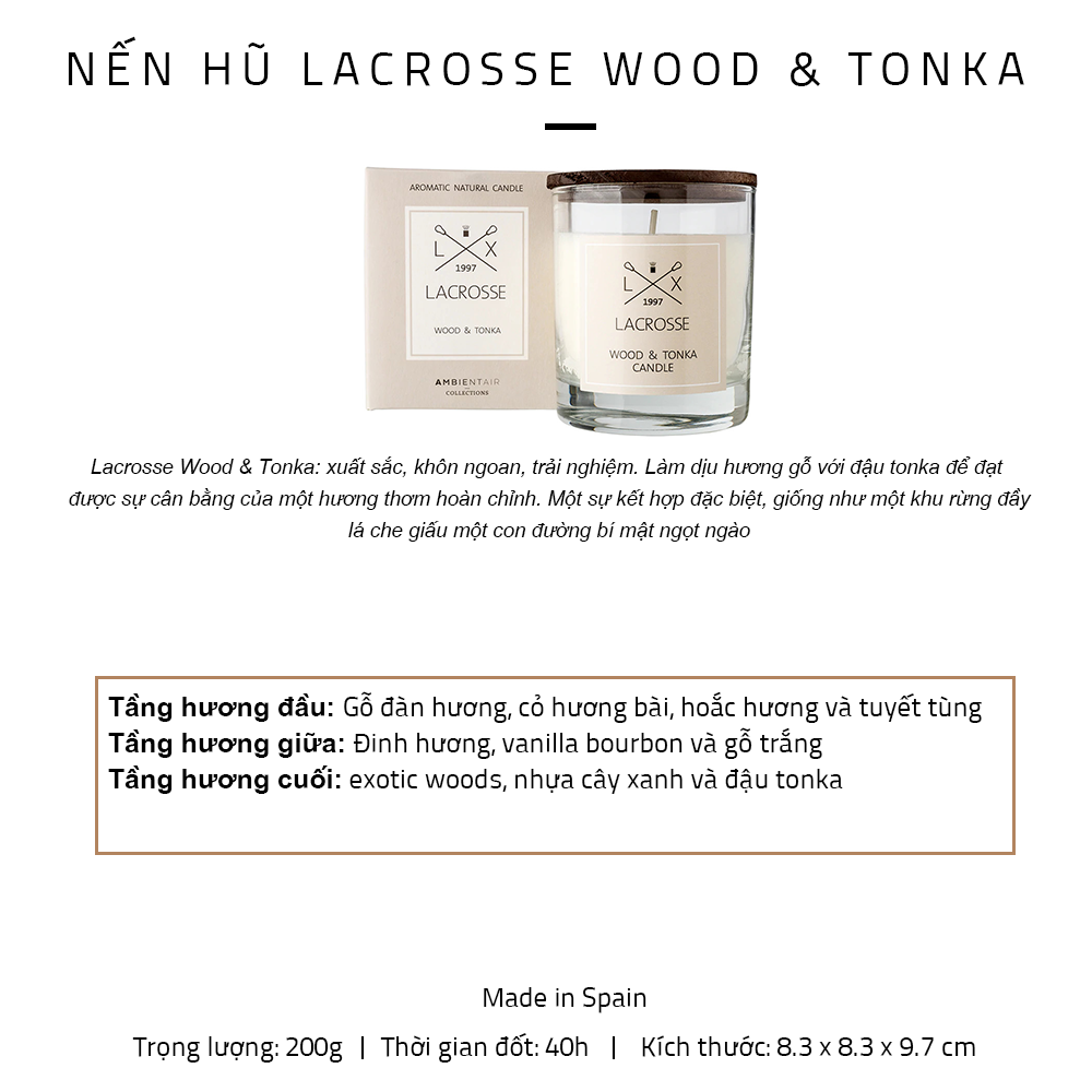 Nến thơm Ambientair Lacrosse