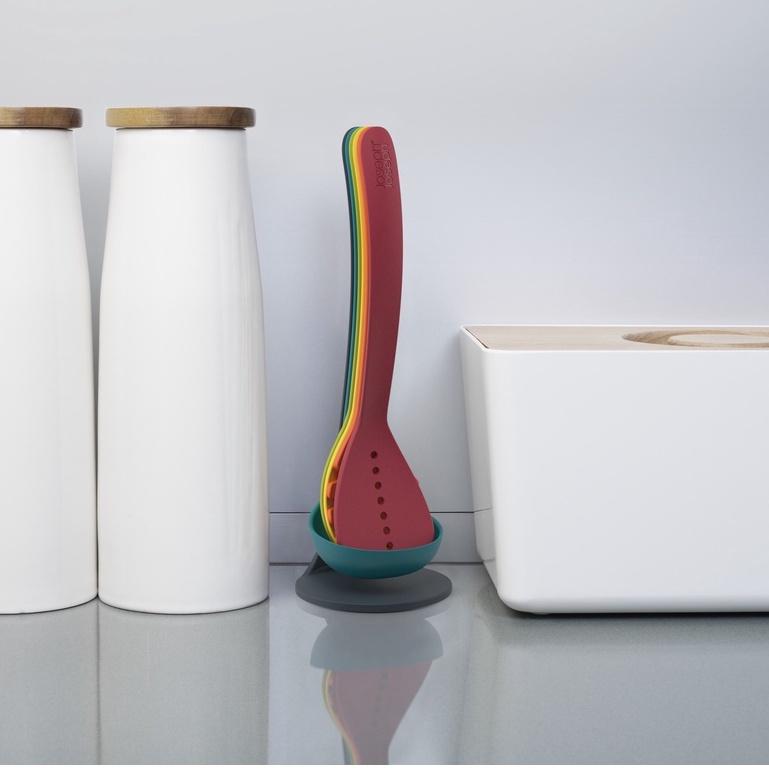 Bộ dụng cụ nấu ăn 5 món Joseph Joseph 101249 - Nest Utensils Plus Set Multicolour