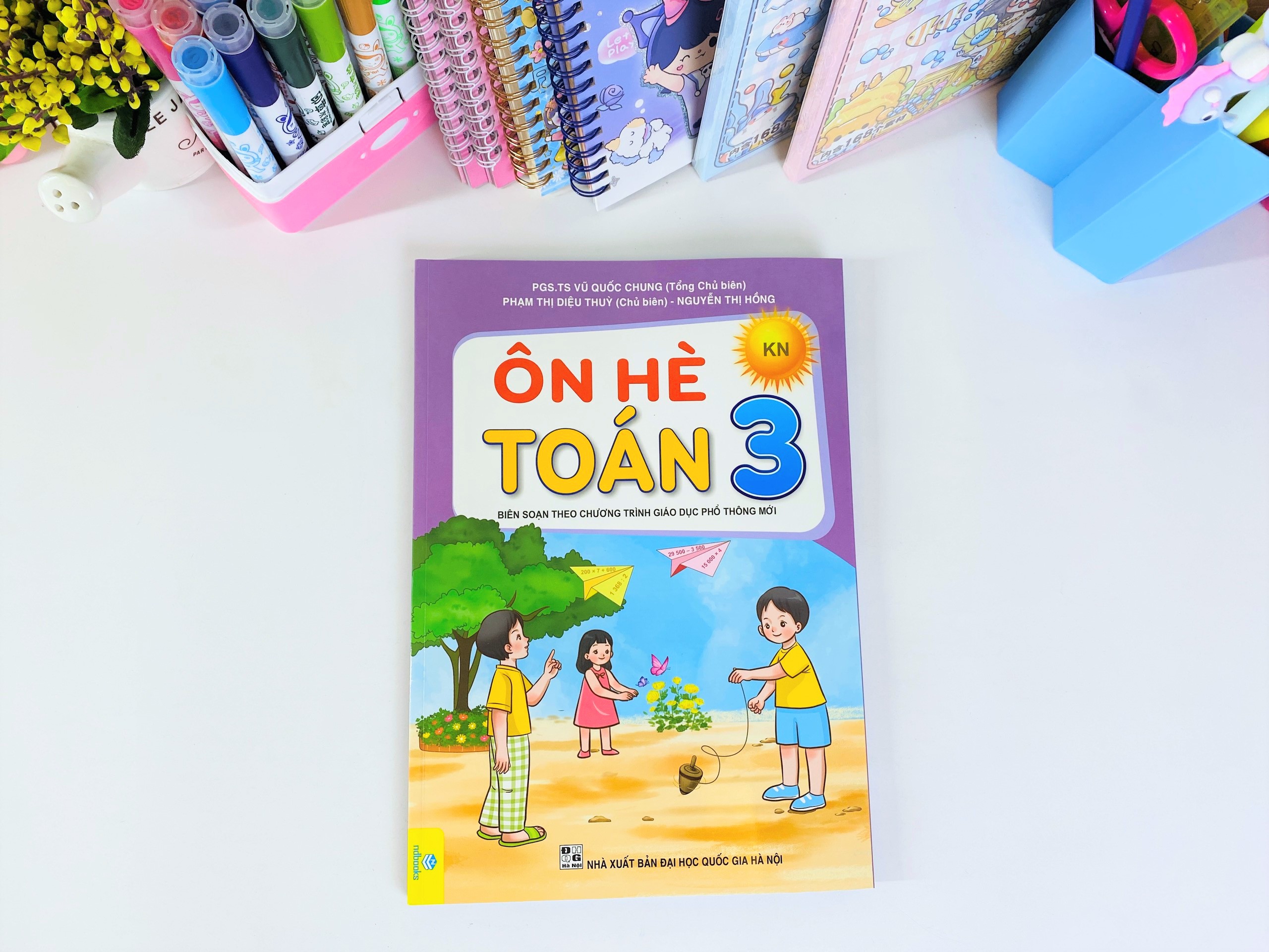 Sách - Bộ 2 cuốn Ôn Hè Toán + Tiếng Việt Lớp 3 Kết Nối - ndbooks