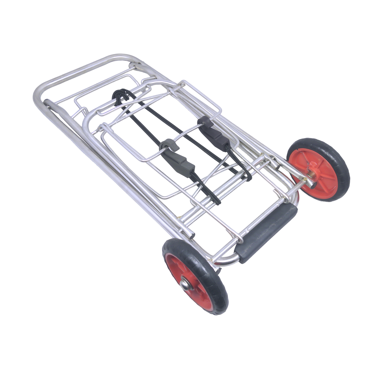 Xe kéo đi chợ - 1 CHIẾC - INOX BẠC