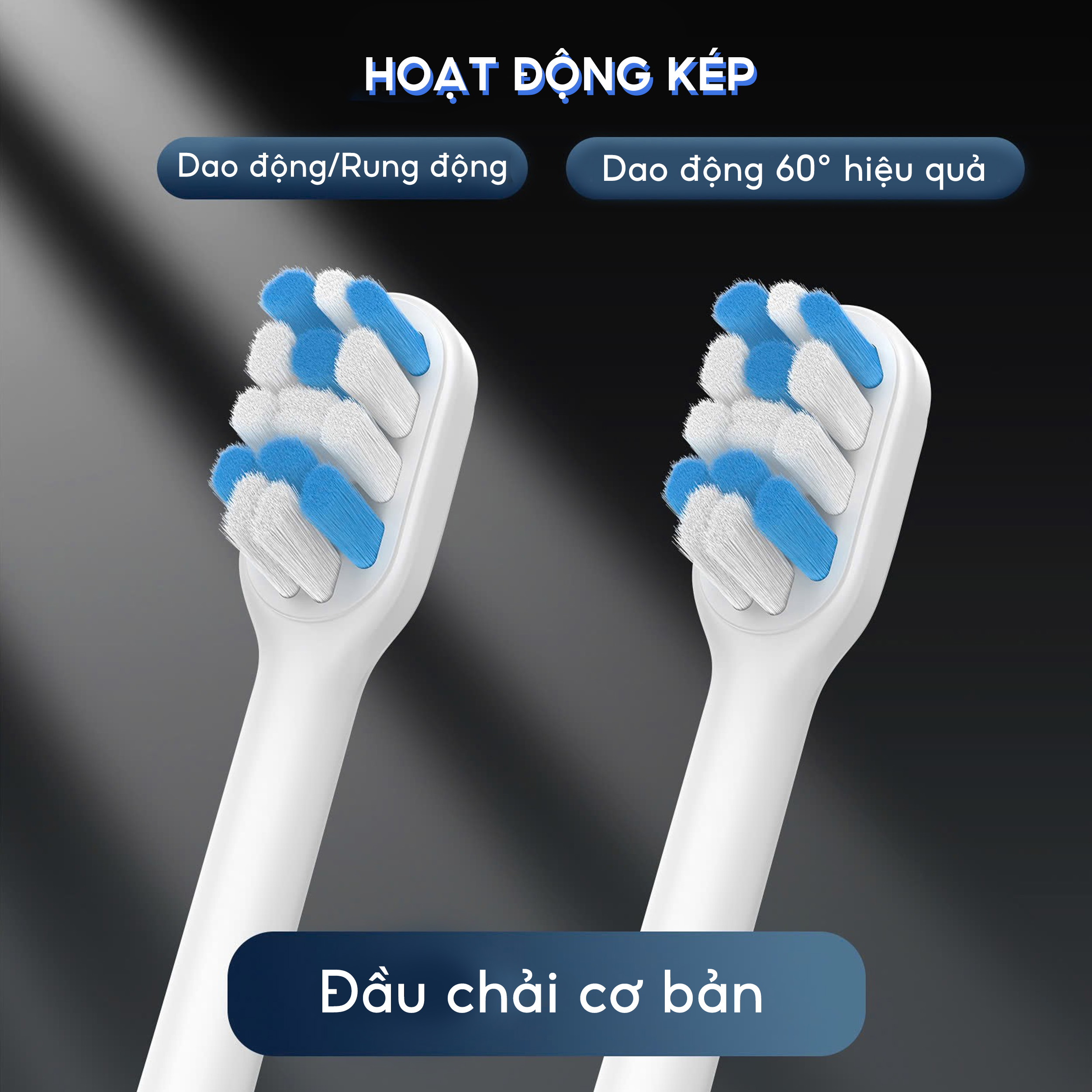 Đầu bàn chải h2ofloss thay thế cho bàn chải h2ofloss bt 01