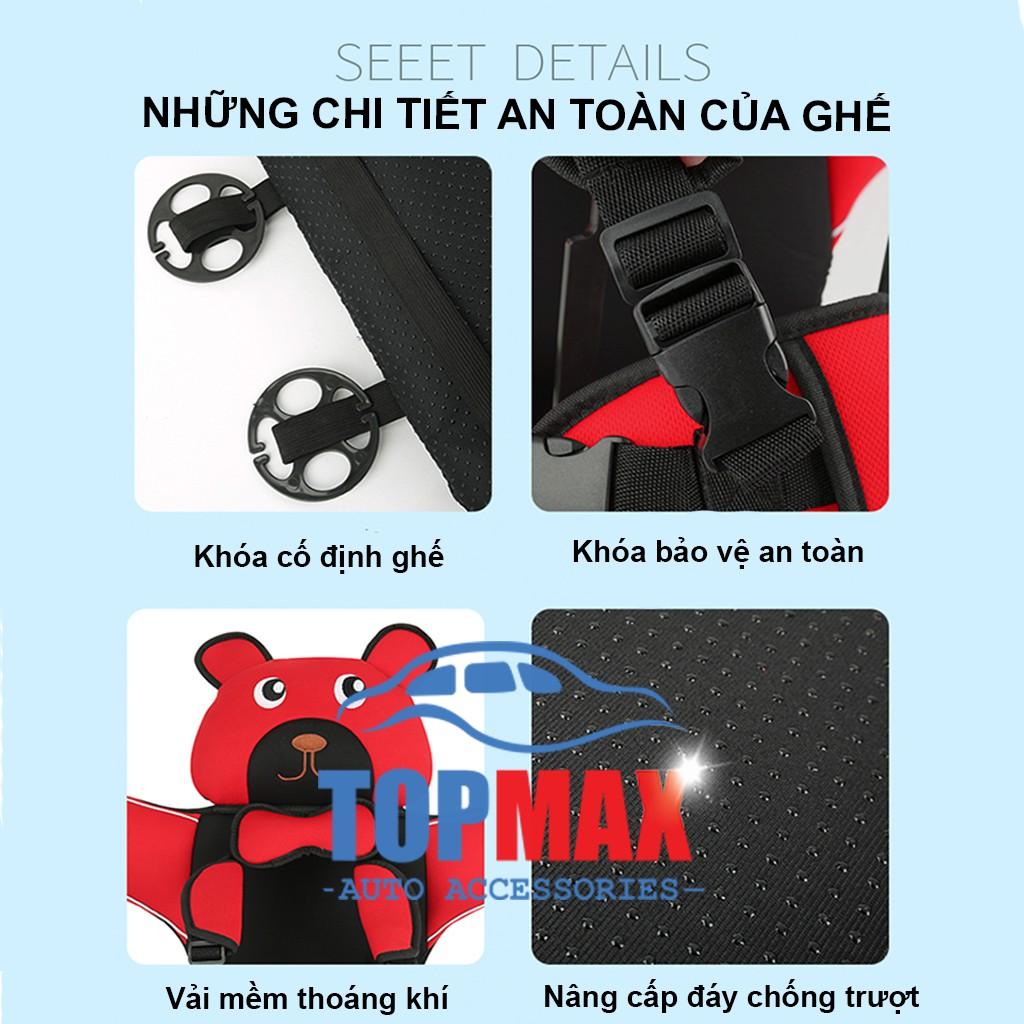 Ghế ngồi phụ trên ô tô, xe hơi bảo vệ an toàn cho bé