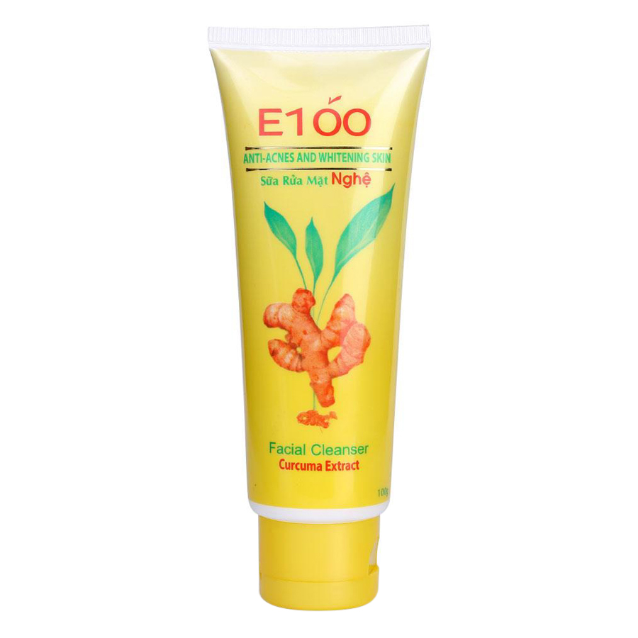 Sữa rửa mặt nghệ E100 100g