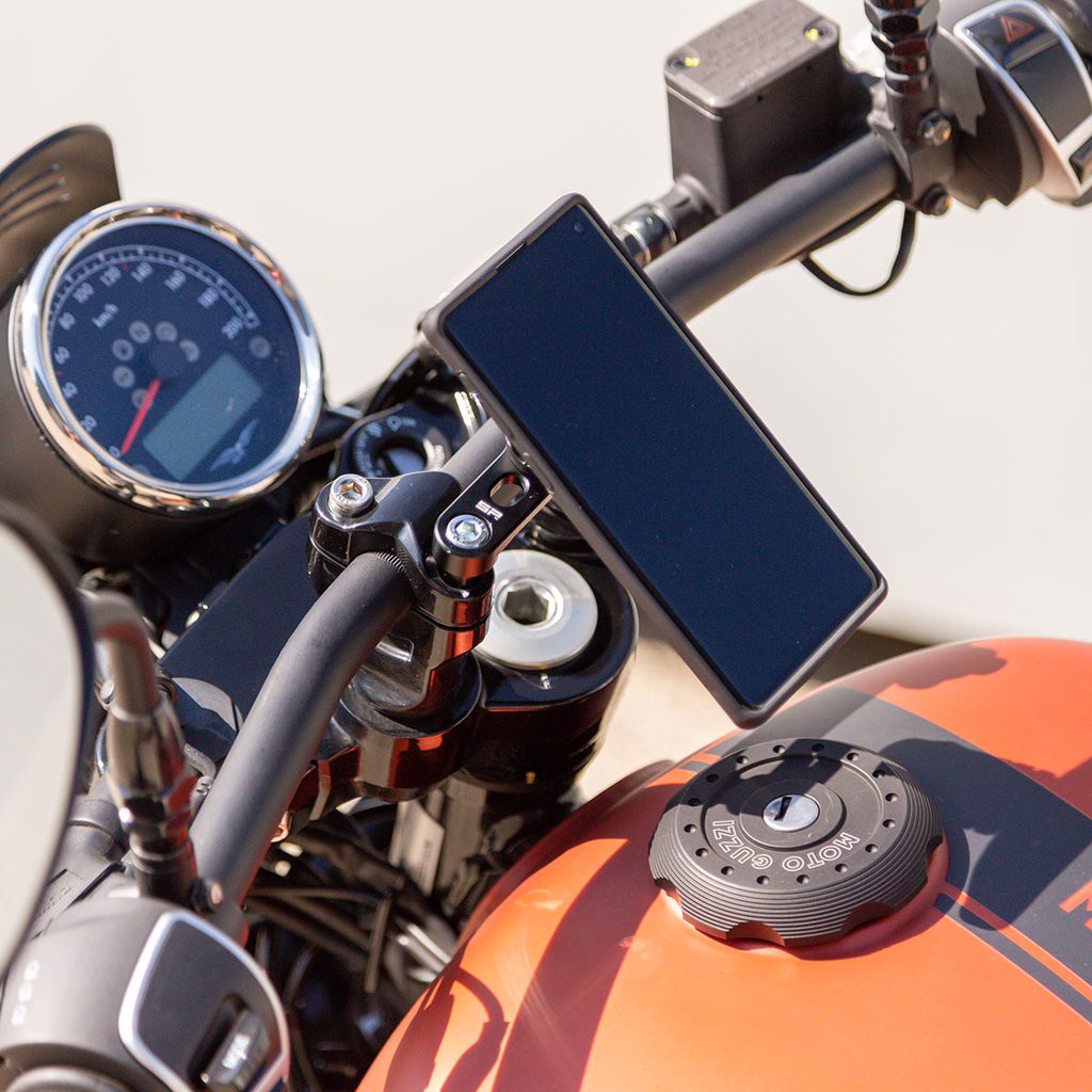 Ngàm Đỡ Điện thoại Cho Xe Moto SP Connect Barclamp Pro - Cố định và Chống rung  - Hàng chính hãng