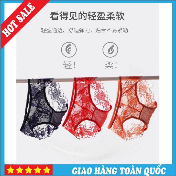 Quần lót ren gợi cảm sexy siêu mỏng xuyên thấu nhiều màu