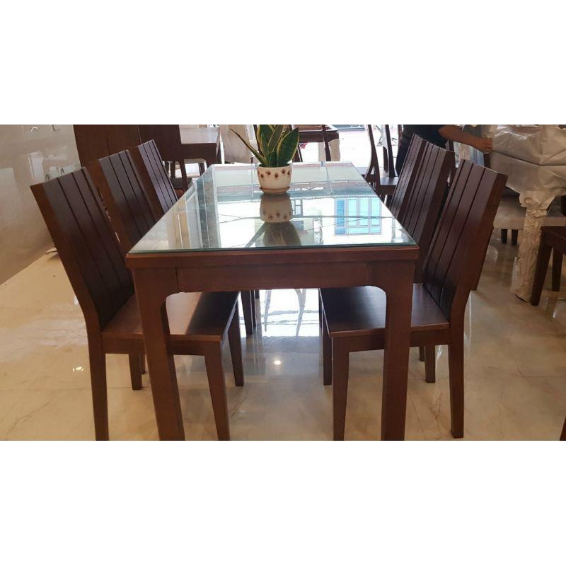 Bàn Ăn Hiện Đại Màu Óc Chó