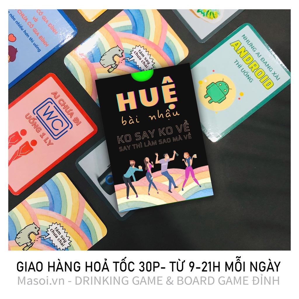 Bộ bài Huệ 70 lá - DRINKING GAME KO SAY KO VỀ loại dày