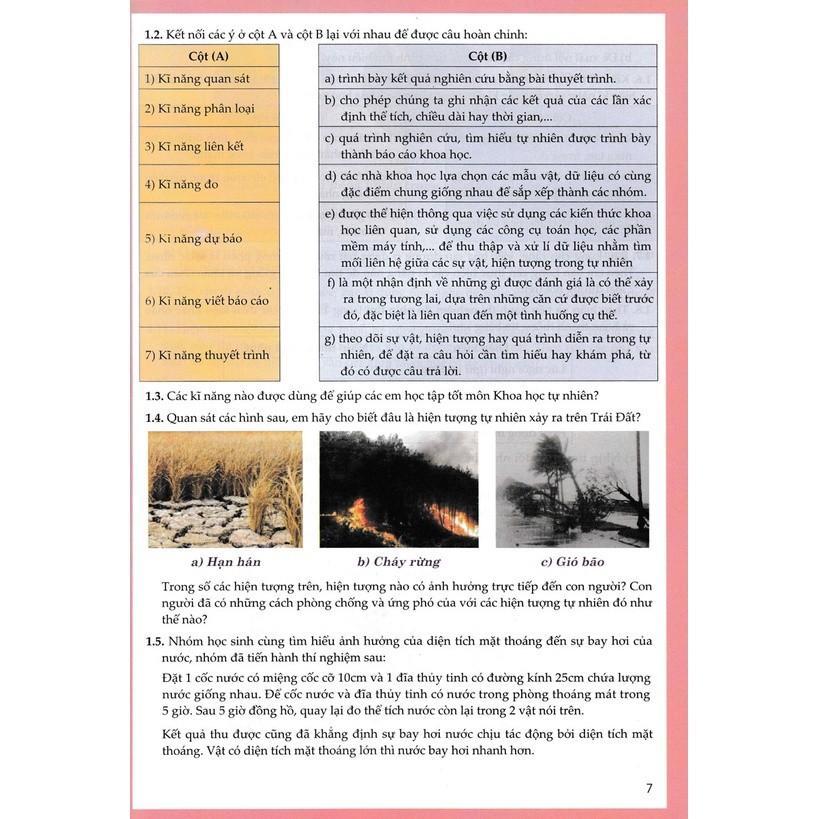 Sách - Khám Phá Khoa Học Tự Nhiên Lớp 7 - Dùng Chung Cho Các Bộ SGK Hiện Hành - Hồng Ân