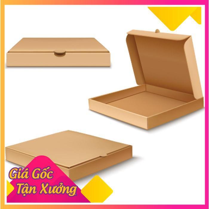 Hộp Carton 30x20x2,5 - 50 hộp gói hàng quần áo nắp cài siêu dày - hộp trơn