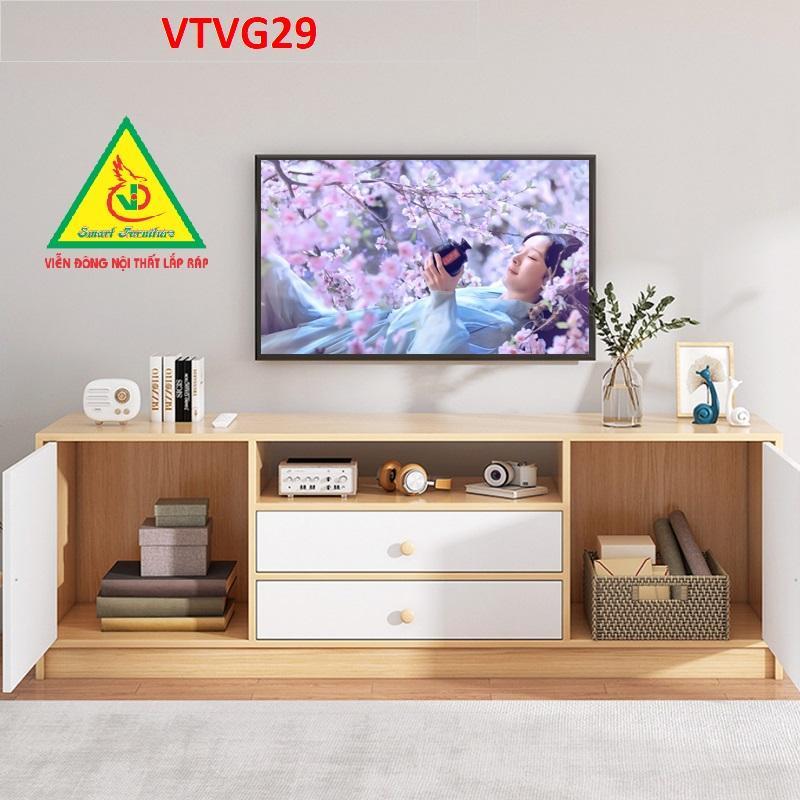 Kệ Tivi Hiện Đại cho phòng khách VTVG29- Nội thất lắp ráp Viendong Adv