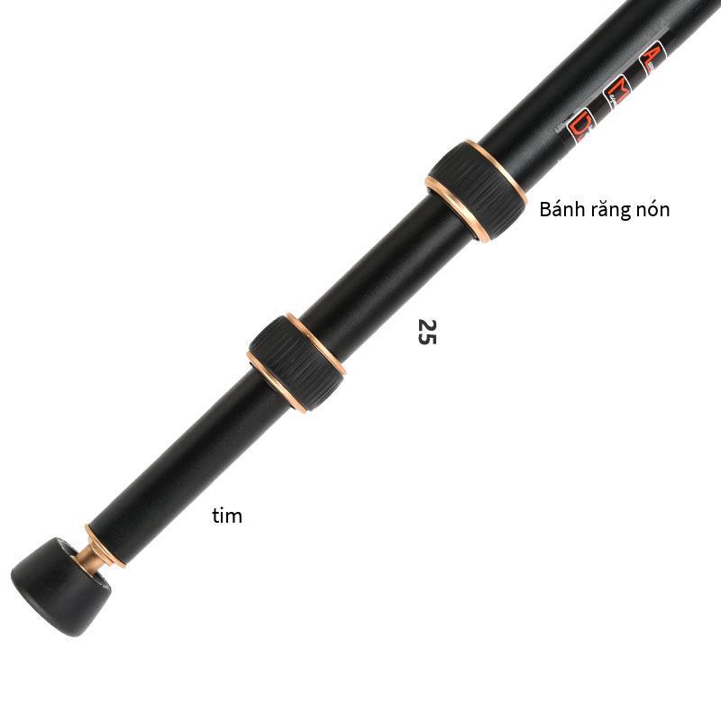 Phong cách mới nhất thời đại tải nhẹ Q603 hợp kim nhôm 1.9m Chân máy ảnh SLR chân máy ảnh chụp ảnh tùy chỉnh