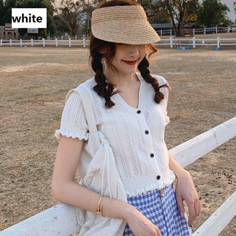 Áo Thun Nữ Ngắn Tay Cổ Chữ V Thời Trang