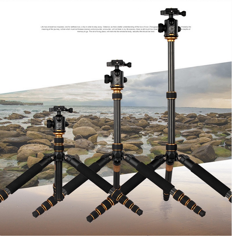 CHÂN MÁY ẢNH TRIPOD BEIKE Q-666C - HÀNG NHẬP KHẨU