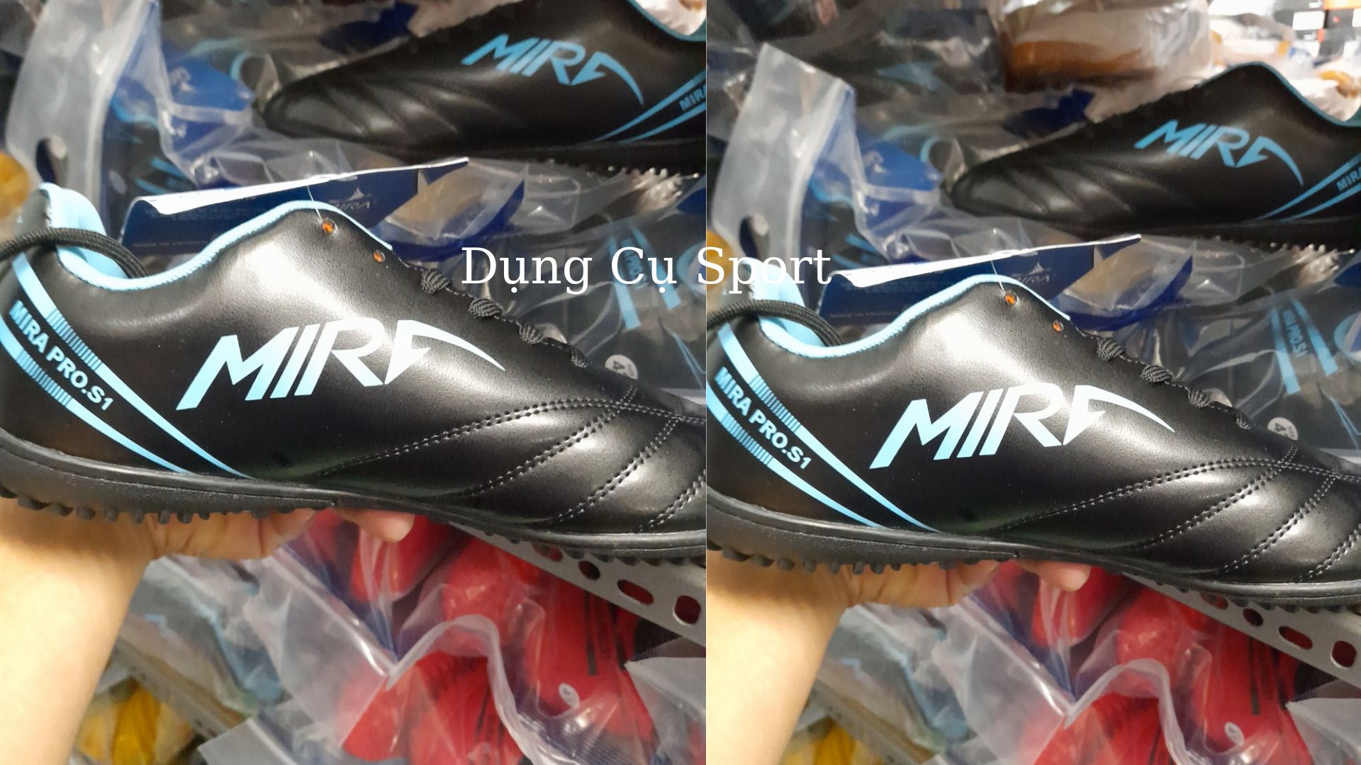Giày thể thao, Giày bóng đá đế đinh Mira Pro-S1 TF nổi bật trên sân cỏ nhân tạo - Dungcusport