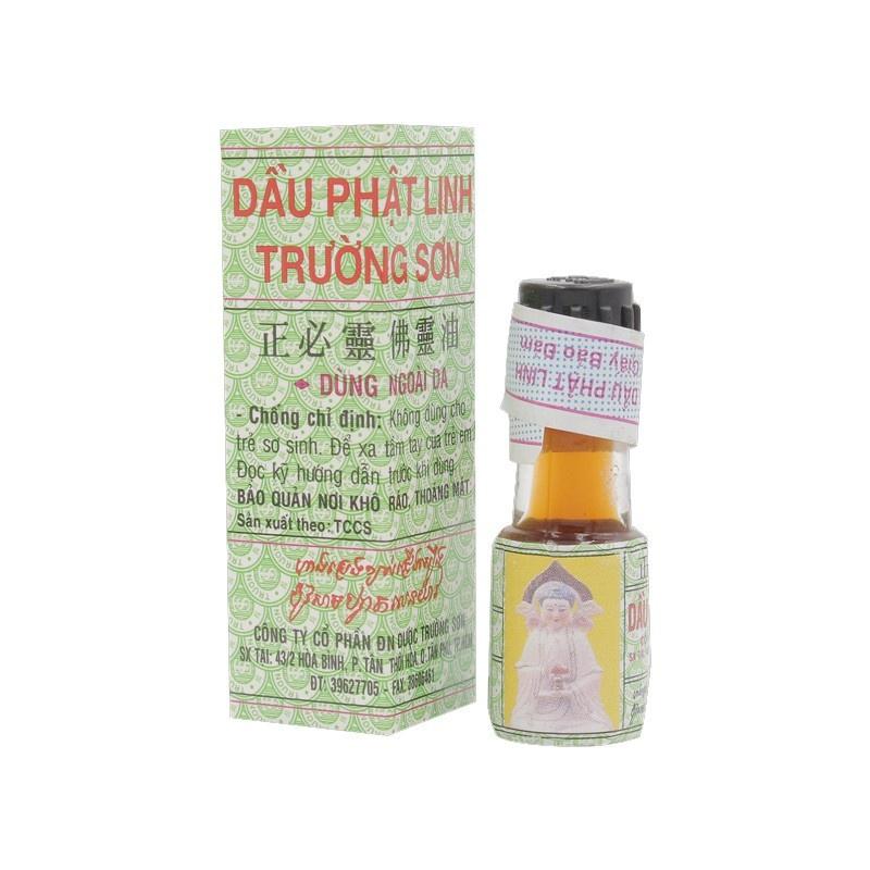 Dầu Phật Linh Trường Sơn, giảm cảm, nhức mỏi, sưng viêm chai 1,5ml