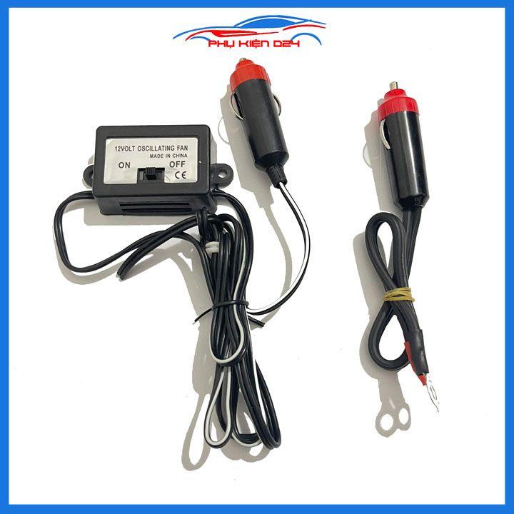 Tẩu sạc lấy nguồn ô tô 12-24VDC jack đực có công tắc/không có công tắc