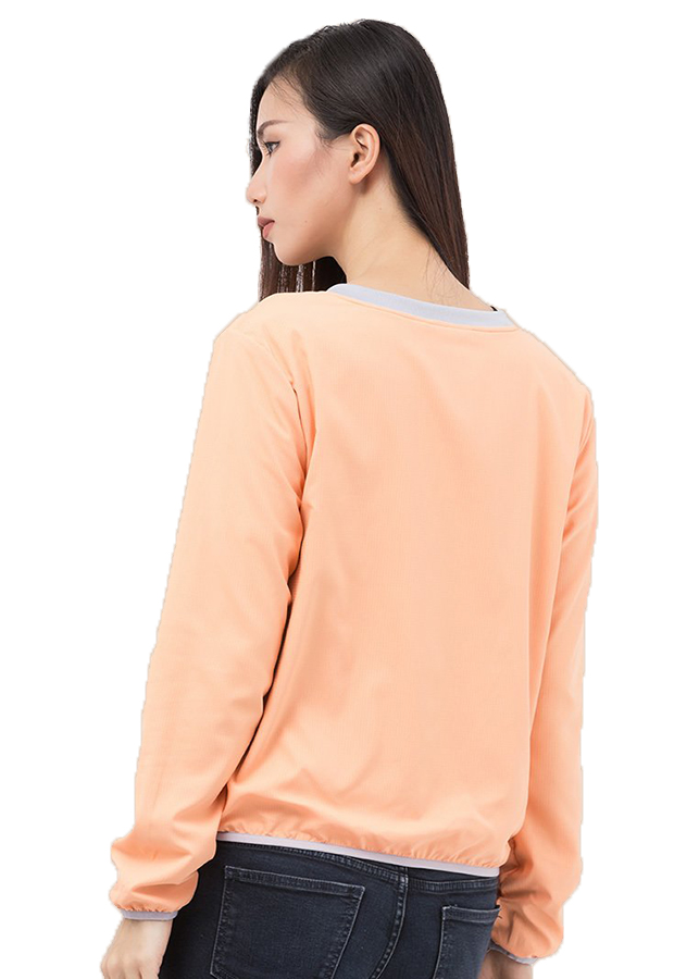 Áo khoác nữ chống nắng UPF50+  cam Zigzag JAC00309 tặng khẩu trang lớn trị giá 129k