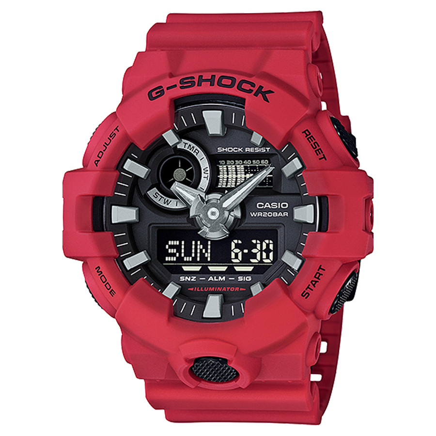 Đồng hồ nam dây nhựa Casio G-Shock chính hãng GA-700-4ADR