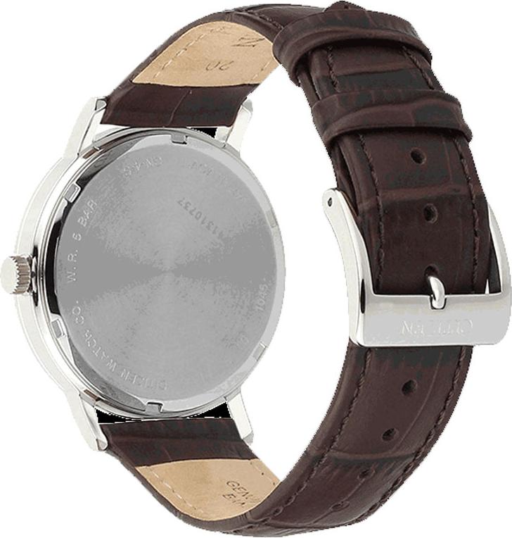 Đồng Hồ Citizen Nam Dây Da Pin-Quartz BE9170-13H - Mặt Xám (39mm)